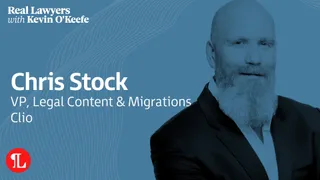 On the Podcast: Chris Stock on Clio Draft, AI Workmates and Access to Justice